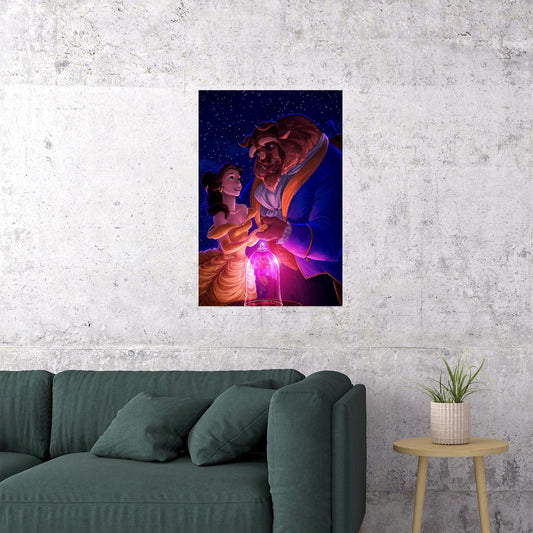 Beauty And The Beast Adventure Movie Poster Wall Art Print Home Wall Decor