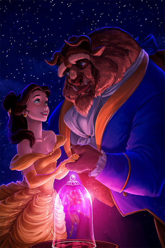 Beauty And The Beast Adventure Movie Poster Wall Art Print Home Wall Decor