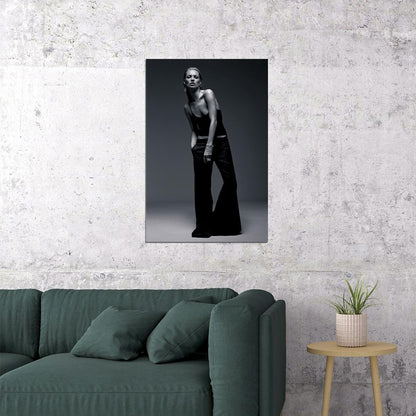 Kate Moss British Supermodel Poster Wall Art Print Home Wall Decor