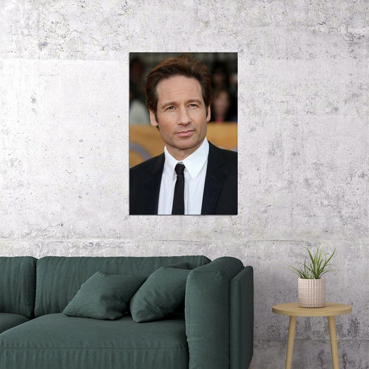 David Duchovny American Tv And Movie Actor Poster Wall Art Print Home Wall Decor