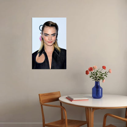 Cara Delevingne Model Actress Poster Wall Art Print Home Wall Decor