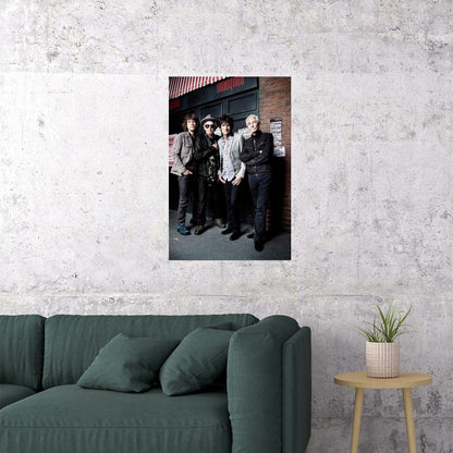 Tumbling Stones Musicians Singers Poster Wall Art Print Home Wall Decor