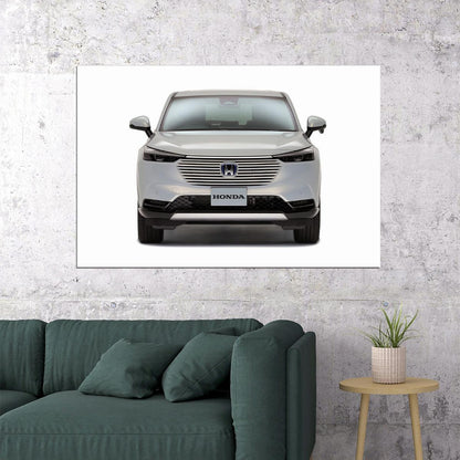 Honda Vezel Ehev 2021 Suv Model Poster Wall Art Print Home Wall Decor