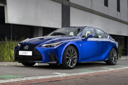 Lexus Is 300h F Blue Car Sport Model Poster Wall Art Print Home Wall Decor