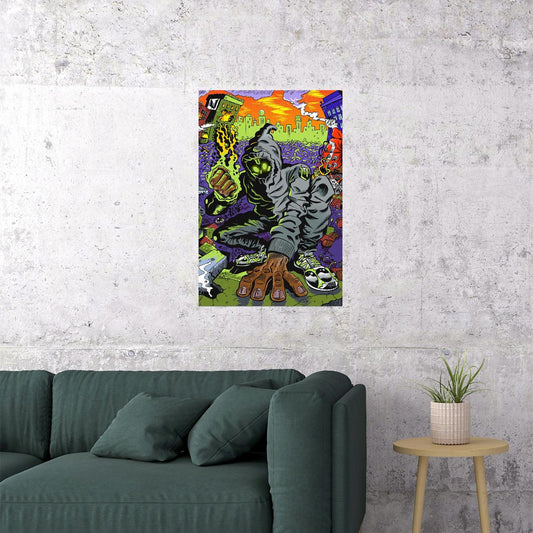 Denzel Curry Singer Unlocked Music Album Poster Wall Art Print Home Wall Decor