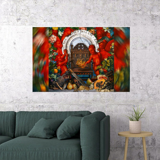 Nas King's Disease Music Album Musician Singer Poster Wall Art Print Home Wall Decor