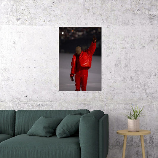 Kanye West Donda Music Album Hip Hop Singer Poster Wall Art Print Home Wall Decor