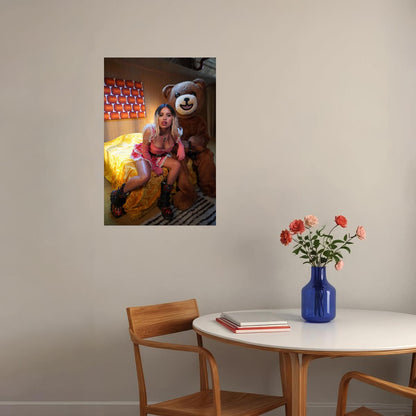 Singer Tommy Genesis Goldilocks X Music Album Poster Wall Art Print Home Wall Decor