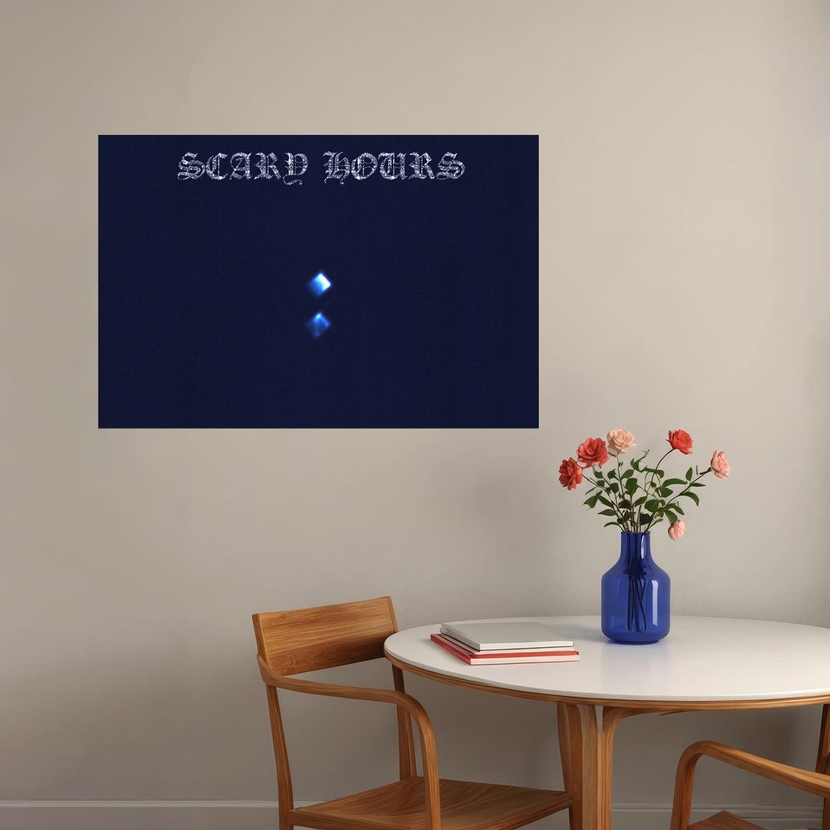 Drake Scary Hours 2 Music Album Rapper Singer Poster Wall Art Print Home Wall Decor
