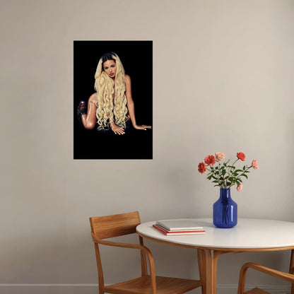 Rapper Tommy Genesis Goldilocks X Music Album Poster Wall Art Print Home Wall Decor