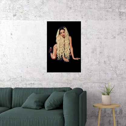 Rapper Tommy Genesis Goldilocks X Music Album Poster Wall Art Print Home Wall Decor