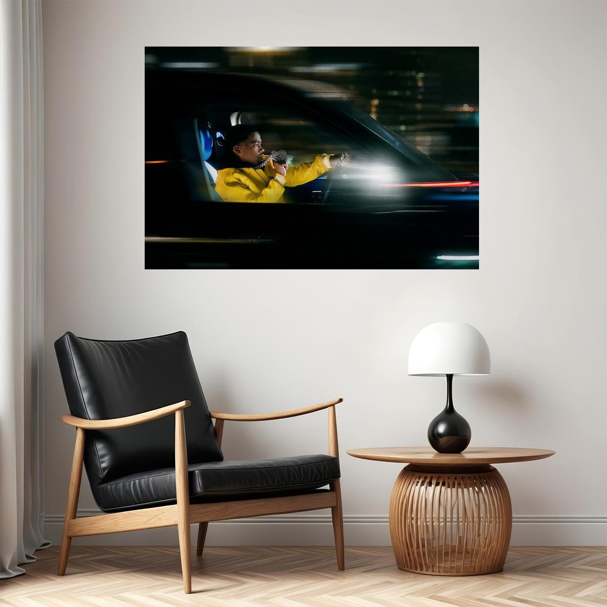 Roddy Ricch Rap Singer Live Life Fast Music Album Poster Wall Art Print Home Wall Decor
