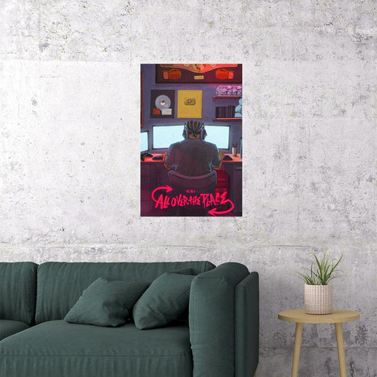 Ksi All Over The Place Music Album Musician Poster Wall Art Print Home Wall Decor