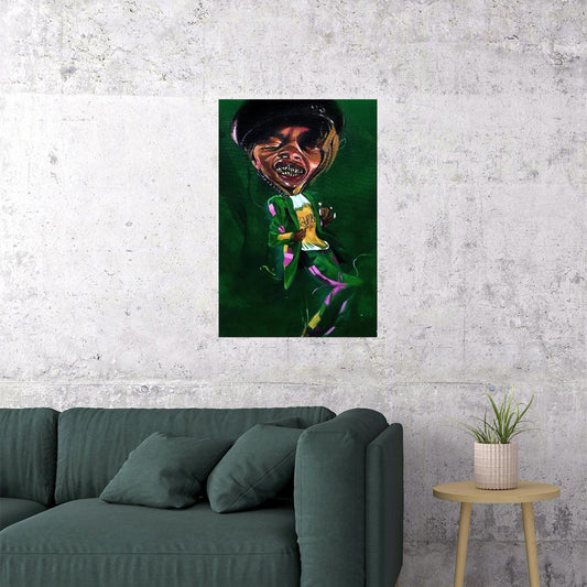 Pink Siifu Gumbo Music Album Poster Wall Art Print Home Wall Decor