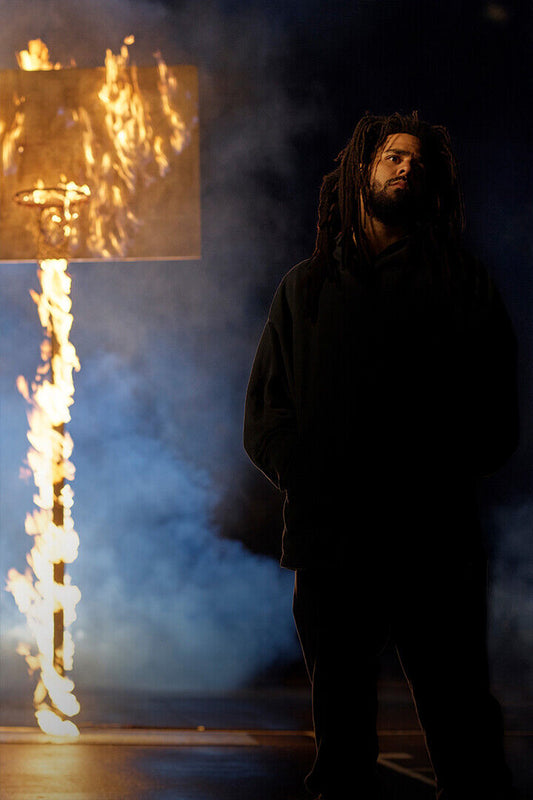 J Cole Rapper Hip Hop Artist Music Singer Poster Wall Art Print Home Wall Decor