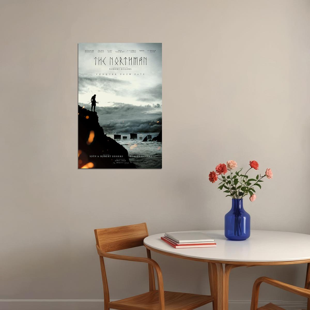 The Northman Movie Action Adventure Drama Poster Wall Art Print Home Wall Decor