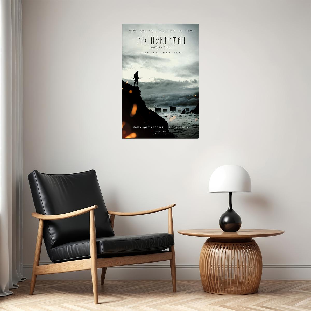 The Northman Movie Action Adventure Drama Poster Wall Art Print Home Wall Decor