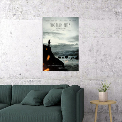 The Northman Movie Action Adventure Drama Poster Wall Art Print Home Wall Decor