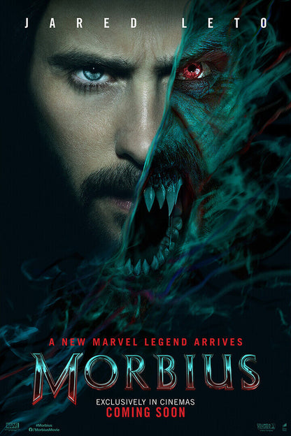Morbius Movie Action Adventure Drama Excitement Poster Wall Art Print Home Wall Decor