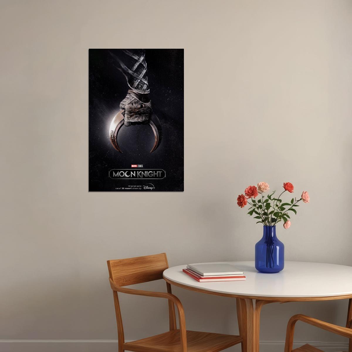 Moon Knight Movie Action Drama Adventure Mystery Poster Wall Art Print Home Wall Decor