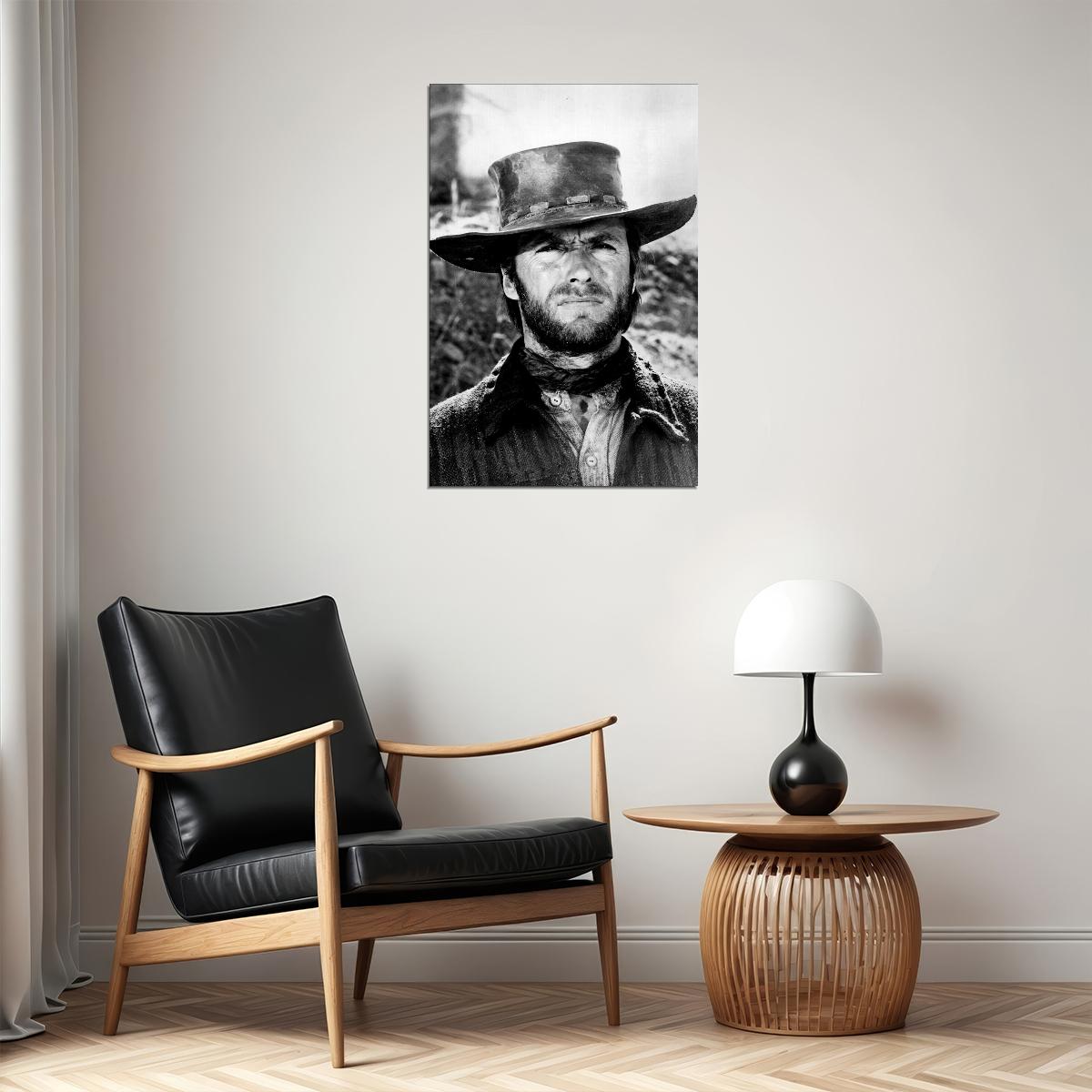 Eastwood In The Outlaw Josey Wales Movie Poster Wall Art Print Home Wall Decor