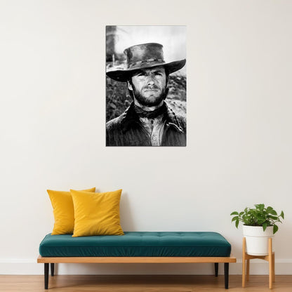 Eastwood In The Outlaw Josey Wales Movie Poster Wall Art Print Home Wall Decor