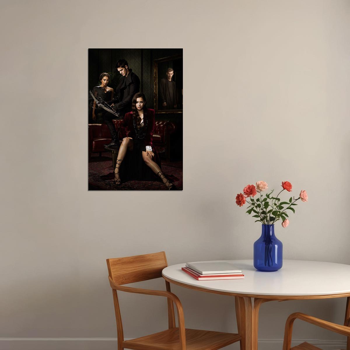 The Vampire Diaries Drama Horror Movie Poster Wall Art Print Home Wall Decor