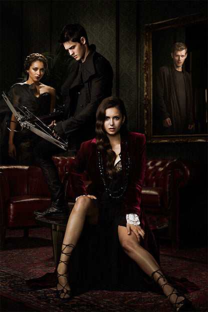 The Vampire Diaries Drama Horror Movie Poster Wall Art Print Home Wall Decor
