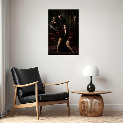 The Vampire Diaries Drama Horror Movie Poster Wall Art Print Home Wall Decor