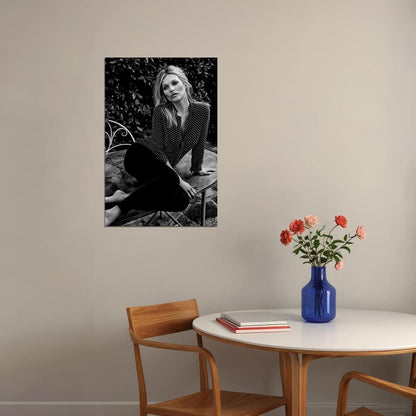 Kate Moss British Supermodel Poster Wall Art Print Home Wall Decor