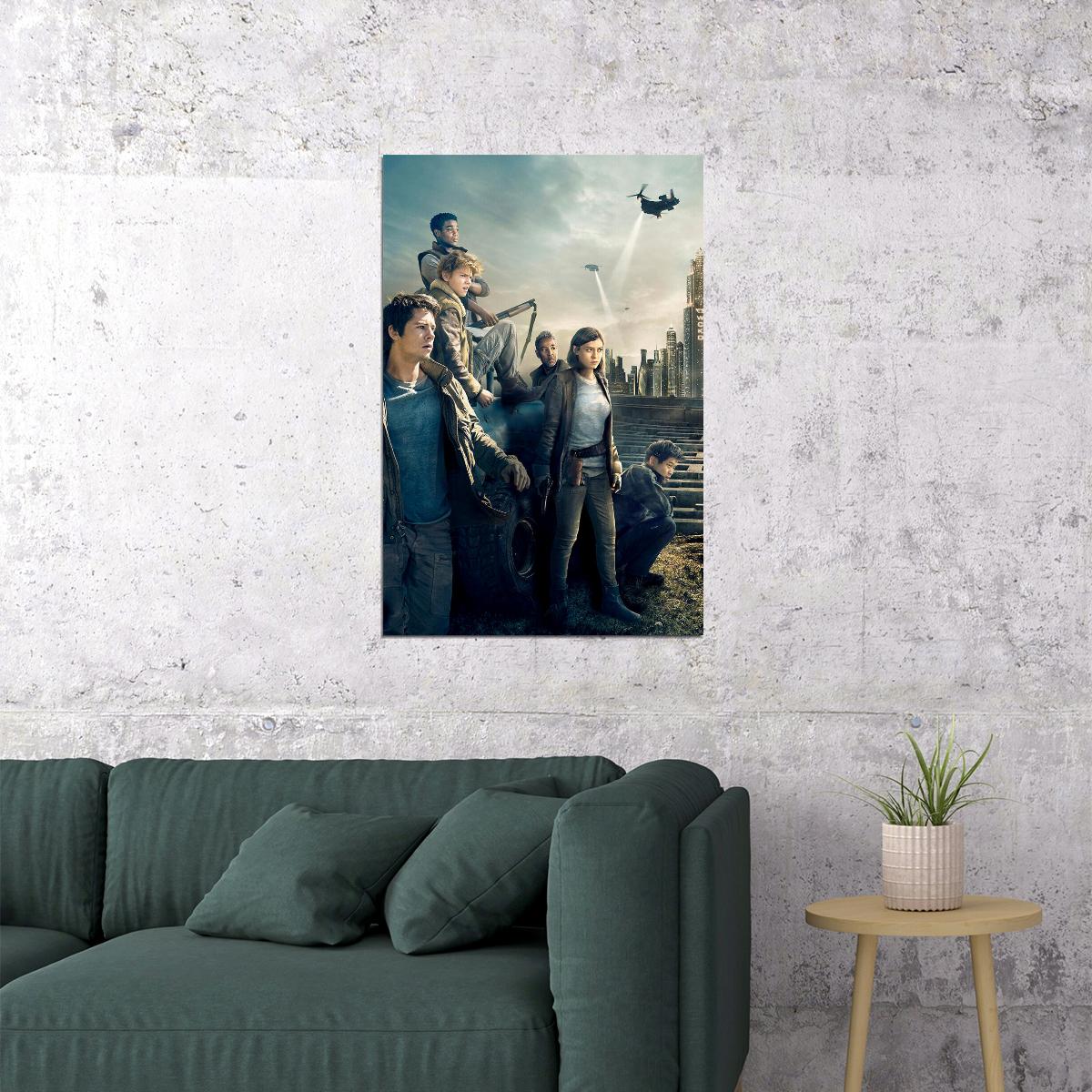 Maze Runner The Death Cure 2018 Movie Poster Wall Art Print Home Wall Decor
