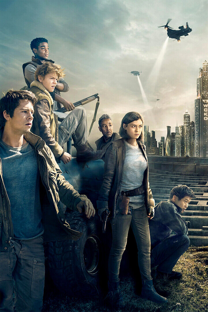 Maze Runner The Death Cure 2018 Movie Poster Wall Art Print Home Wall Decor