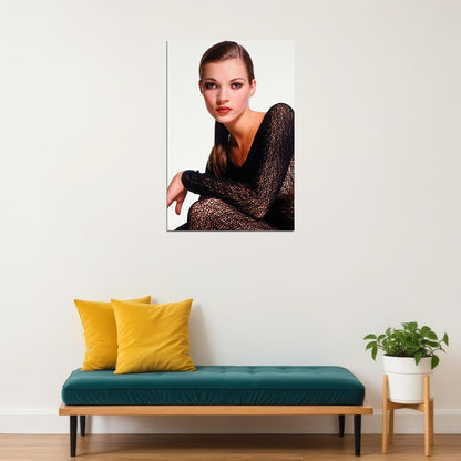 Kate Moss Model Artist Fashion Icon Poster Wall Art Print Home Wall Decor