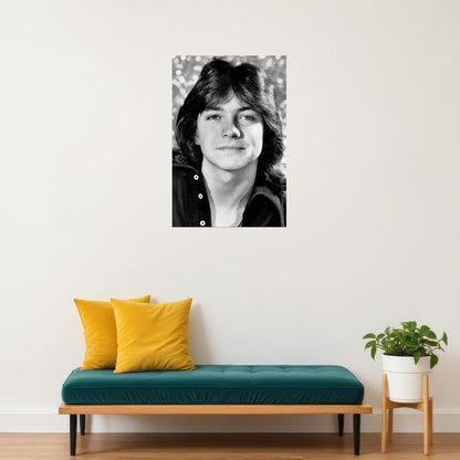 David Cassidy Smiling Actor Songwriter Musician Poster Wall Art Print Home Wall Decor