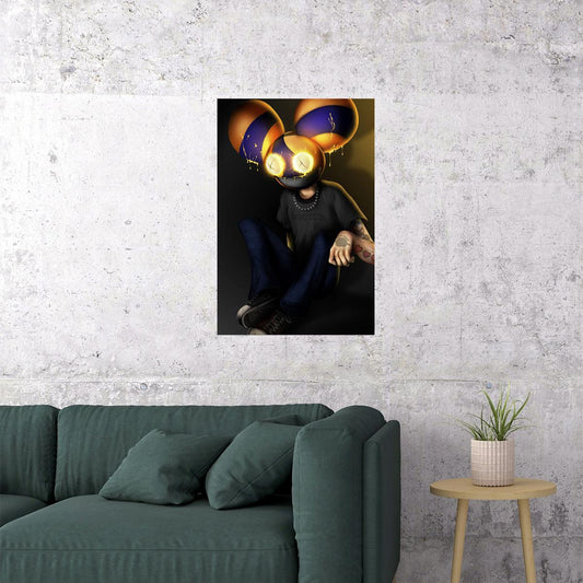 Deadmause Music Producer And Artist Poster Wall Art Print Home Wall Decor