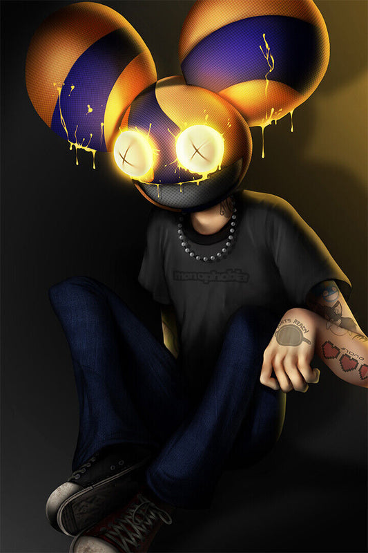 Deadmause Music Producer And Artist Poster Wall Art Print Home Wall Decor