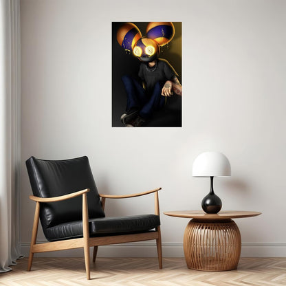 Deadmause Music Producer And Artist Poster Wall Art Print Home Wall Decor