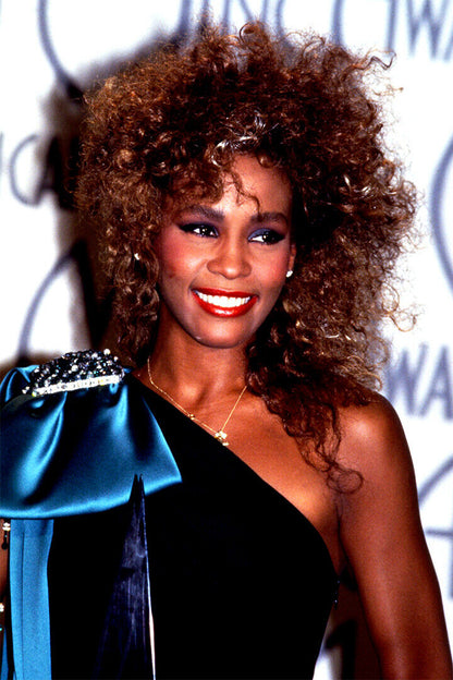 Whitney Houston Singer Musician Artist Poster Wall Art Print Home Wall Decor