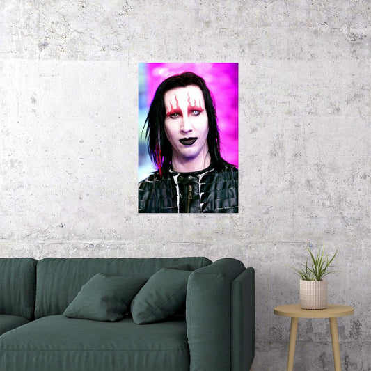 Marilyn Manson Actress Rock Musician Poster Wall Art Print Home Wall Decor