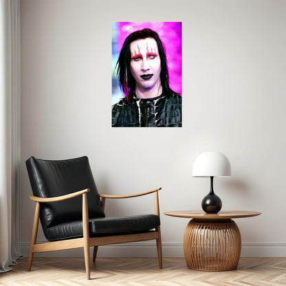 Marilyn Manson Actress Rock Musician Poster Wall Art Print Home Wall Decor