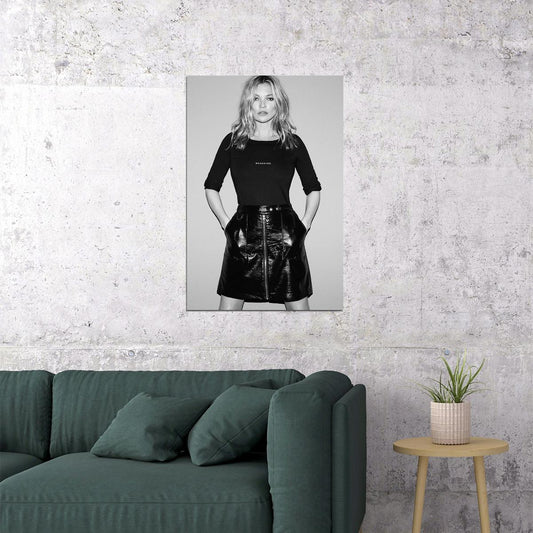 Kate Moss Model Artist Fashion Icon Poster Wall Art Print Home Wall Decor