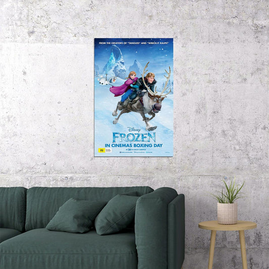 Frosty Movie Animation Adventure Comedy Poster Wall Art Print Home Wall Decor