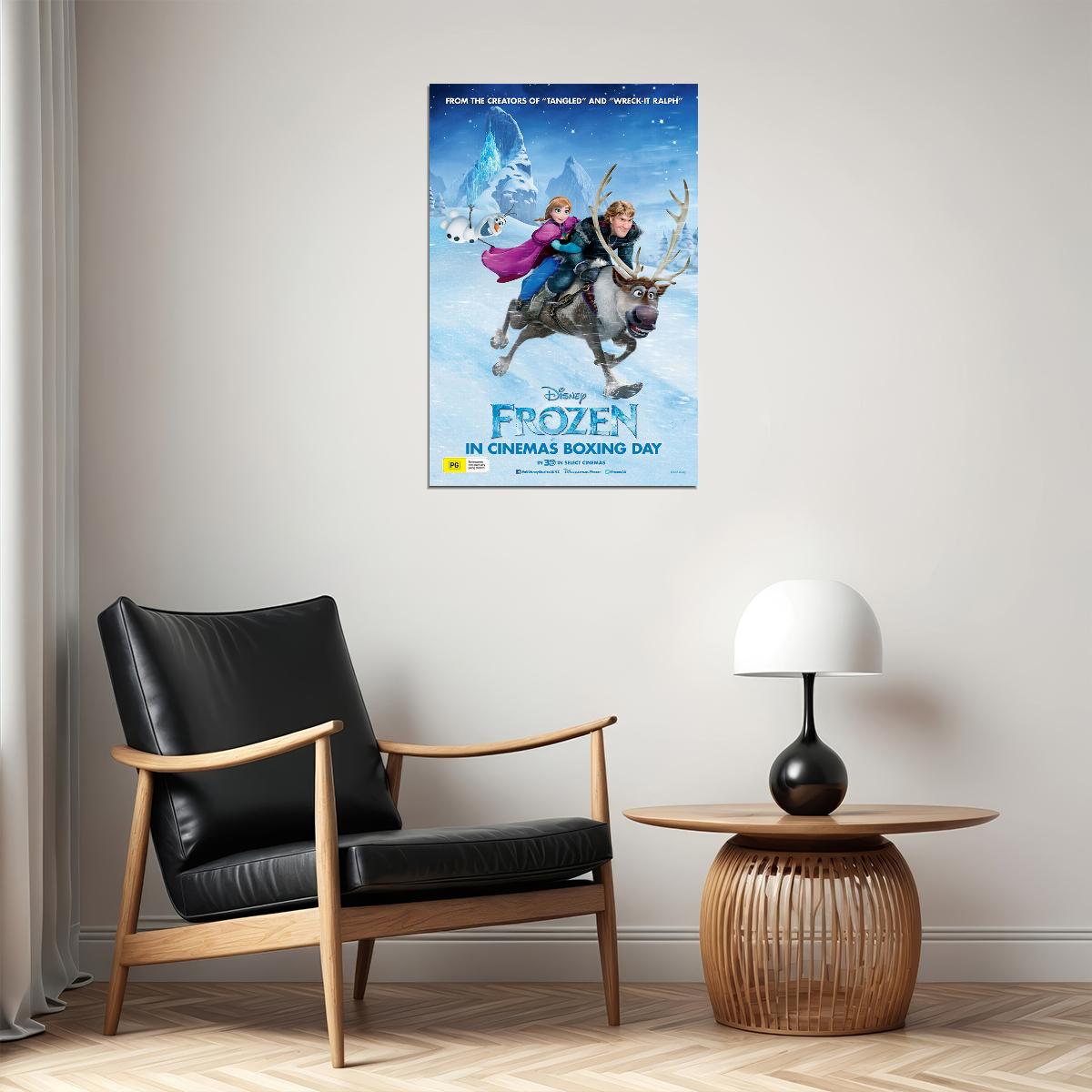 Frosty Movie Animation Adventure Comedy Poster Wall Art Print Home Wall Decor