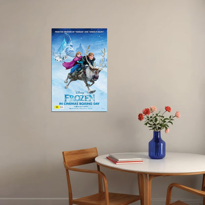 Frosty Movie Animation Adventure Comedy Poster Wall Art Print Home Wall Decor