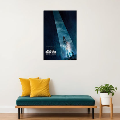 Maze Runner The Death Cure 2018 Movie Poster Wall Art Print Home Wall Decor