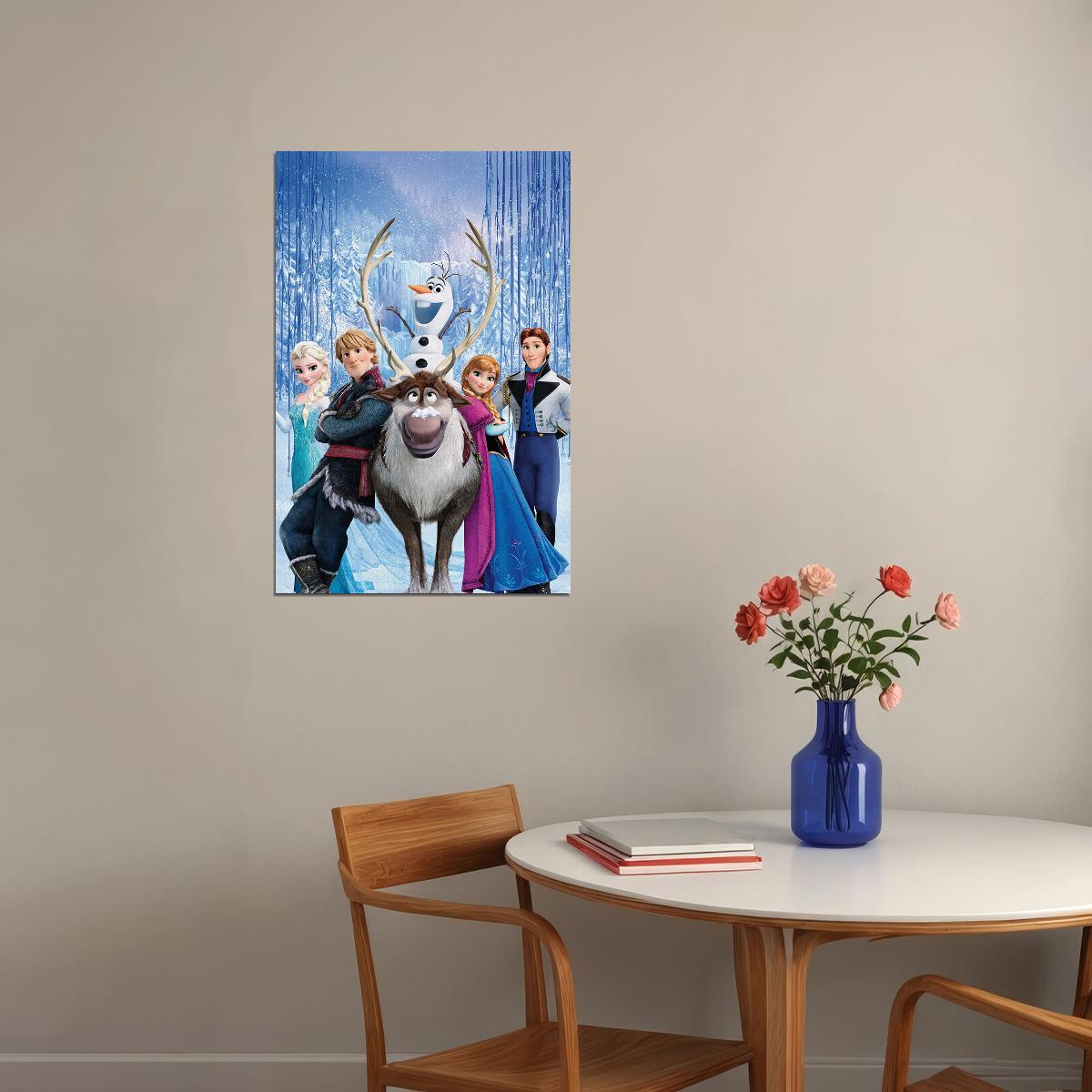 Frosty Movie Animation Adventure Comedy Poster Wall Art Print Home Wall Decor