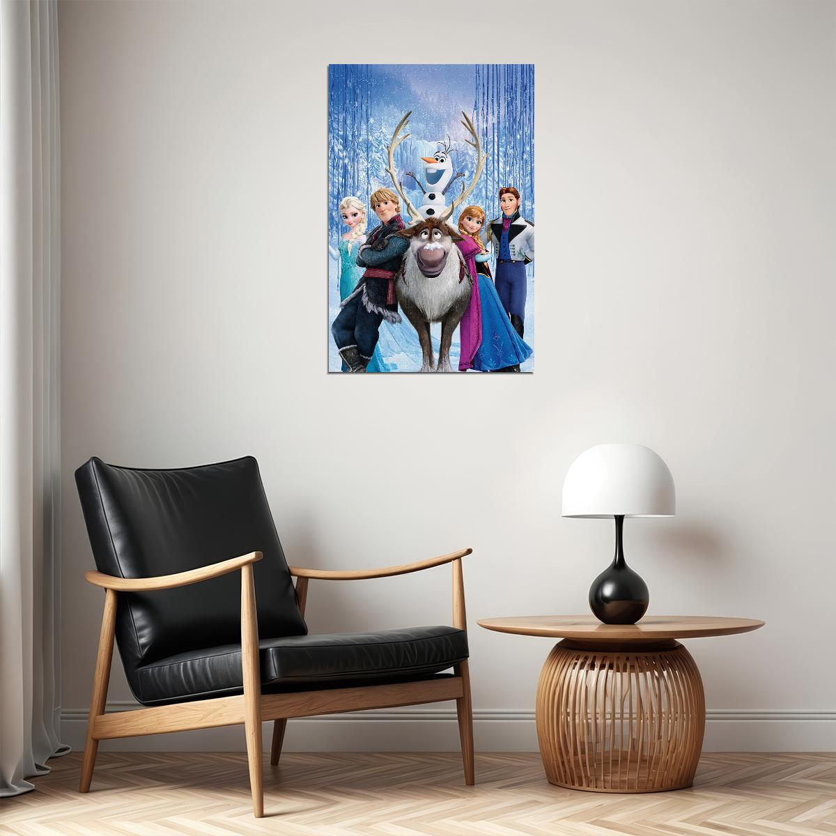 Frosty Movie Animation Adventure Comedy Poster Wall Art Print Home Wall Decor