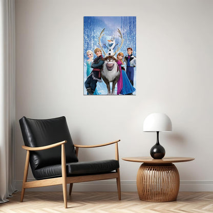 Frosty Movie Animation Adventure Comedy Poster Wall Art Print Home Wall Decor