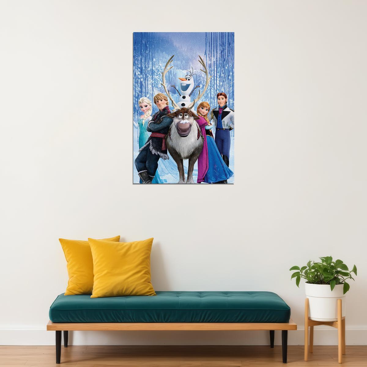 Frosty Movie Animation Adventure Comedy Poster Wall Art Print Home Wall Decor