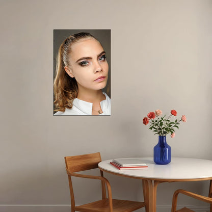 Cara Delevingne Model Actress Poster Wall Art Print Home Wall Decor